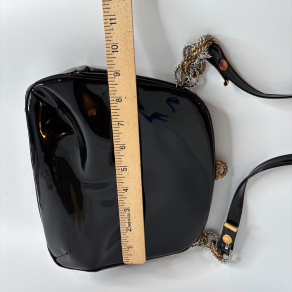 VTG 60s Purse Set of 3 Handbag Navy Ron Bienen Black Le Lis Beaded Made in Japan - Picture 9 of 14